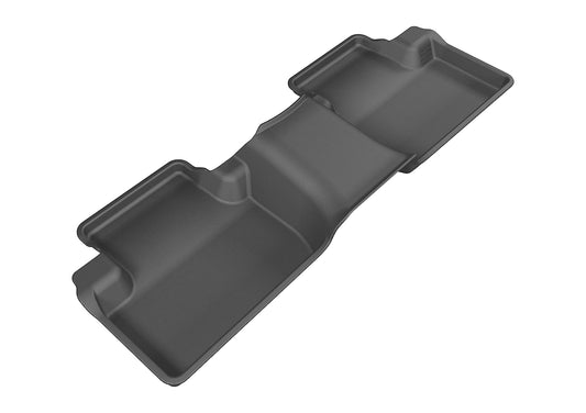 All-Weather Custom-Fit Floor Mats For Mitsubishi Outlander Sport 2011-2025 With Non-Slip Backing - Black - 2Nd Row