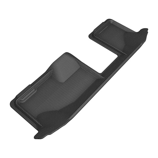 All-Weather Custom-Fit Floor Mats For Mitsubishi Outlander 2022-2025 With Non-Slip Backing - Black - 3Rd Row