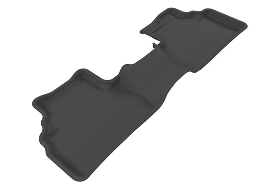 All-Weather Custom-Fit Floor Mats for Mazda Cx-7 2007-2012 with Non-Slip Backing - Black - 2nd Row