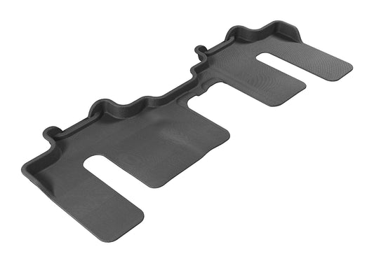 All-Weather Custom-Fit Floor Mats for Mazda Cx-9 2007-2015 with Non-Slip Backing - Black - 2nd Row