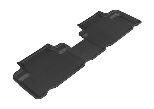 All-Weather Custom-Fit Floor Mats for Mazda Mazda5 2012-2015 with Non-Slip Backing - Black - 2nd Row