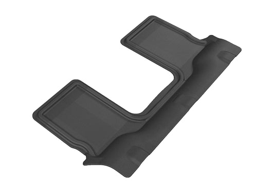 All-Weather Custom-Fit Floor Mats for Mazda Mazda5 2012-2015 with Non-Slip Backing - Black - 3rd Row