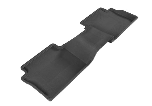 All-Weather Custom-Fit Floor Mats for Mazda Mazda3 2014-2018 with Non-Slip Backing - Black - 2nd Row