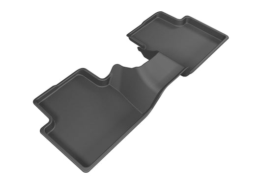 All-Weather Custom-Fit Floor Mats for Mazda Cx-3 2016-2021 with Non-Slip Backing - Black - 2nd Row