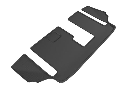 All-Weather Custom-Fit Floor Mats for Mazda Cx-9 7-Seats 2016-2023 with Non-Slip Backing - Black - 3rd Row
