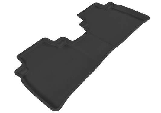 All-Weather Custom-Fit Floor Mats for Nissan Murano 2009-2014 with Non-Slip Backing - Black - 2nd Row