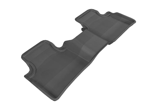 All-Weather Custom-Fit Floor Mats for Nissan Maxima 2009-2014 with Non-Slip Backing - Black - 2nd Row
