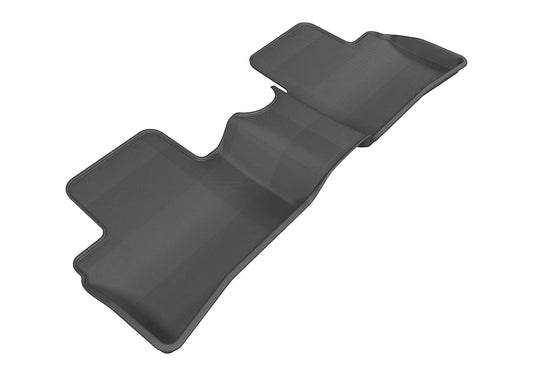 All-Weather Custom-Fit Floor Mats for Nissan Juke 2011-2018 with Non-Slip Backing - Black - 2nd Row