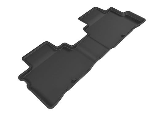 All-Weather Custom-Fit Floor Mats for Nissan Murano 2015-2018 with Non-Slip Backing - Black - 2nd Row