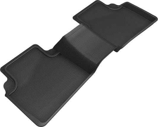 All-Weather Custom-Fit Floor Mats for Nissan Altima 2019-2025 with Non-Slip Backing - Black - 2nd Row
