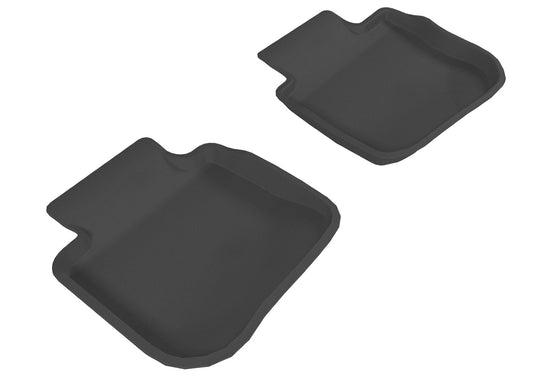 All-Weather Custom-Fit Floor Mats for Subaru Legacy/Outback 2010-2014 with Non-Slip Backing - Black - 2nd Row