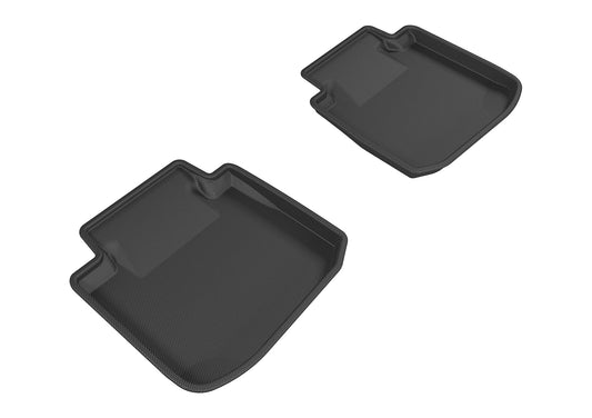 All-Weather Custom-Fit Floor Mats for Subaru Legacy/ Outback 2015-2019 with Non-Slip Backing - Black - 2nd Row
