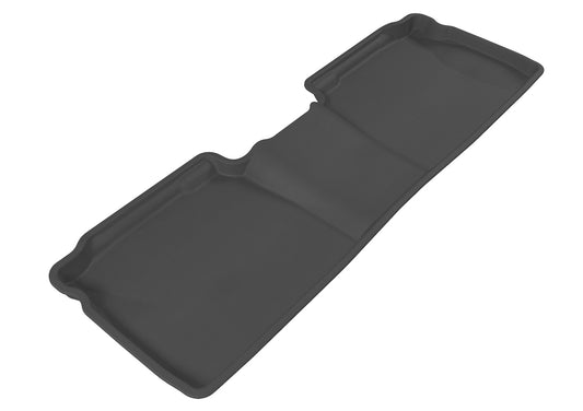 All-Weather Custom-Fit Floor Mats for Scion Tc 2011-2016 with Non-Slip Backing - Black - 2nd Row