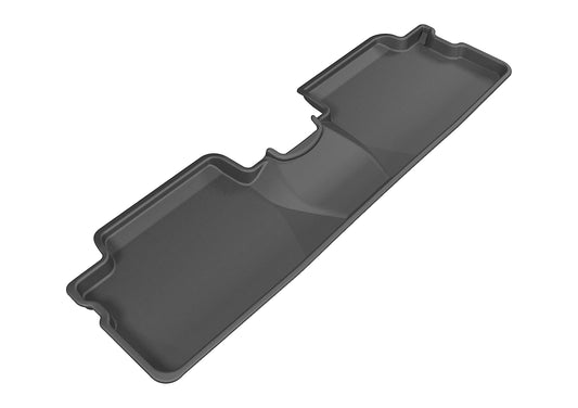 All-Weather Custom-Fit Floor Mats for Scion Xb 2013-2015 with Non-Slip Backing - Black - 2nd Row
