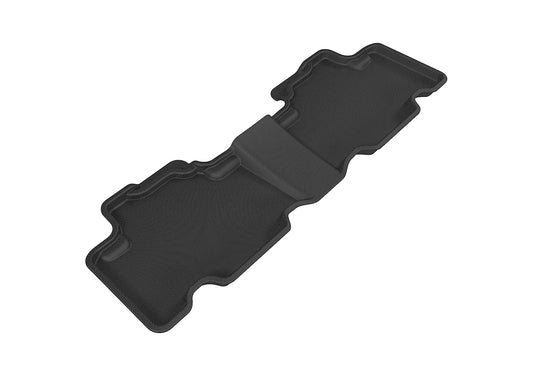 All-Weather Custom-Fit Floor Mats for Toyota Rav4 2006-2012 with Non-Slip Backing - Black - 2nd Row
