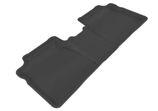 All-Weather Custom-Fit Floor Mats for Toyota Prius 2010-2015 with Non-Slip Backing - Black - 2nd Row