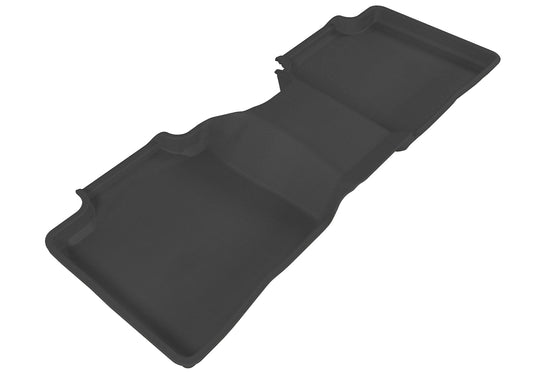 All-Weather Custom-Fit Floor Mats for Toyota Venza 2009-2015 with Non-Slip Backing - Black - 2nd Row