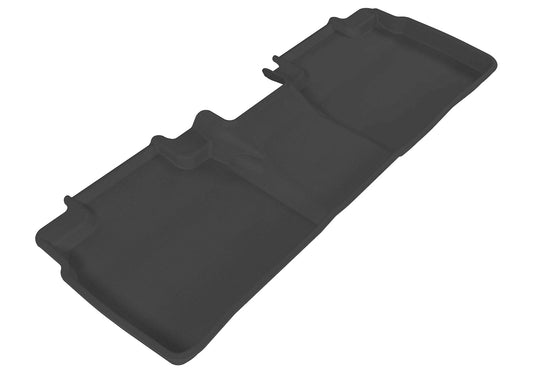 All-Weather Custom-Fit Floor Mats for Toyota Camry 2012-2017 with Non-Slip Backing - Black - 2nd Row