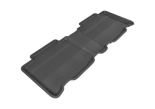 All-Weather Custom-Fit Floor Mats for Toyota Rav4 2013-2018 with Non-Slip Backing - Black - 2nd Row