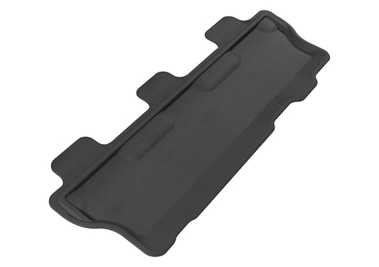 All-Weather Custom-Fit Floor Mats for Toyota Sequoia 2008-2021 with Non-Slip Backing - Black - 3rd Row