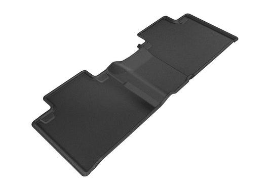 All-Weather Custom-Fit Floor Mats for Toyota Tacoma Access Cab 2016-2023 with Non-Slip Backing - Black - 2nd Row