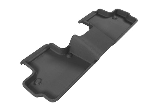 All-Weather Custom-Fit Floor Mats for Volvo C30 2007-2013 with Non-Slip Backing - Black - 2nd Row