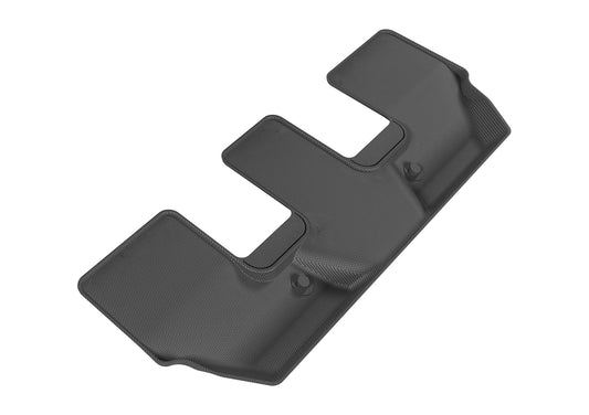 All-Weather Custom-Fit Floor Mats for Volvo Xc90 (T5/B5) / Xc90 (T6/B6) 2015-2025 with Non-Slip Backing - Black - 3rd Row