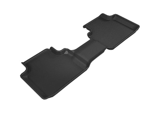 All-Weather Custom-Fit Floor Mats for Volkswagen Atlas / Atlas Cross Sport 2018-2025 with Non-Slip Backing - Black - 2nd Row