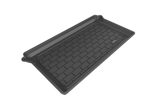 All-Weather Custom-Fit Floor Mats for Toyota Yaris Hatchback 2007-2011 with Non-Slip Backing - Black - Cargo Liner