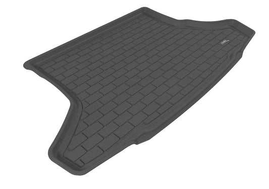 All-Weather Custom-Fit Floor Mats for Toyota Prius 2010-2015 with Non-Slip Backing - Black - Cargo Liner