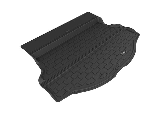 All-Weather Custom-Fit Floor Mats for Toyota Rav4 Hybrid 2016-2018 with Non-Slip Backing - Black - Cargo Liner