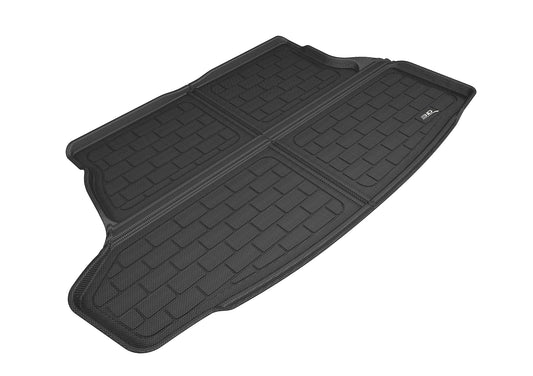All-Weather Custom-Fit Floor Mats for Toyota Prius Prime 2017-2022 with Non-Slip Backing - Black - Cargo Liner