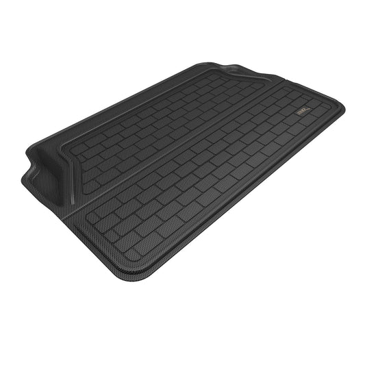 All-Weather Custom-Fit Floor Mats For Toyota Sienna 2021-2025 Behind 2Nd Row Cargo Liner With Non-Slip Backing - Black - Cargo Liner