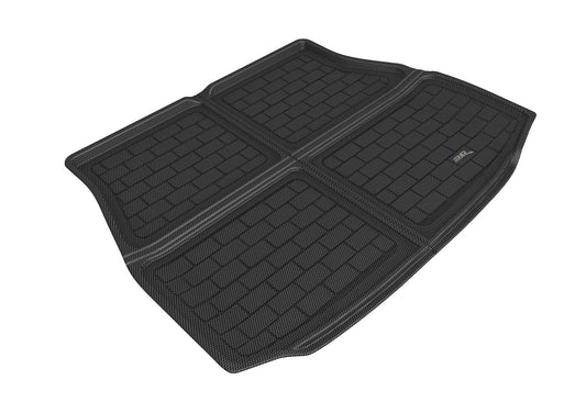All-Weather Custom-Fit Floor Mats for Toyota Venza 2021-2024 with Non-Slip Backing - Black - Cargo Liner