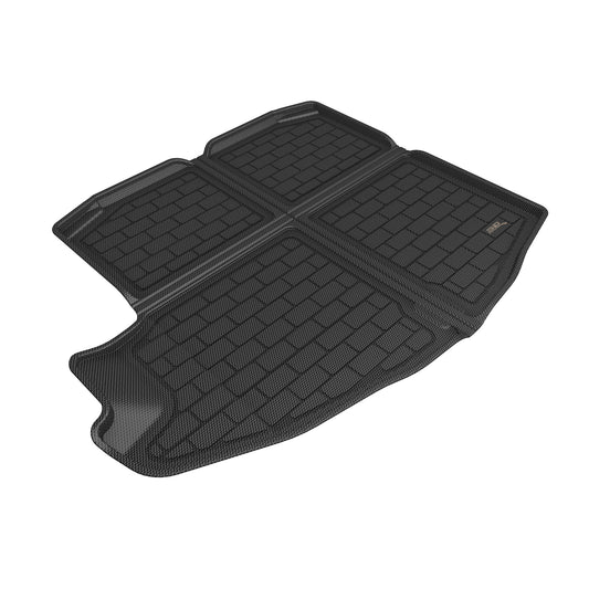 All-Weather Custom-Fit Floor Mats For Toyota Crown 2023-2026 Foldable Cargo With Non-Slip Backing - Black - Cargo Liner