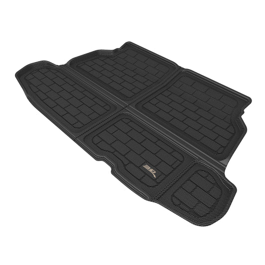 All-Weather Custom-Fit Floor Mats for Toyota Prius 2023-2025 with Non-Slip Backing - Black - Cargo Liner