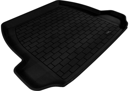 All-Weather Custom-Fit Floor Mats for Volvo S80 2007-2016 with Non-Slip Backing - Black - Cargo Liner