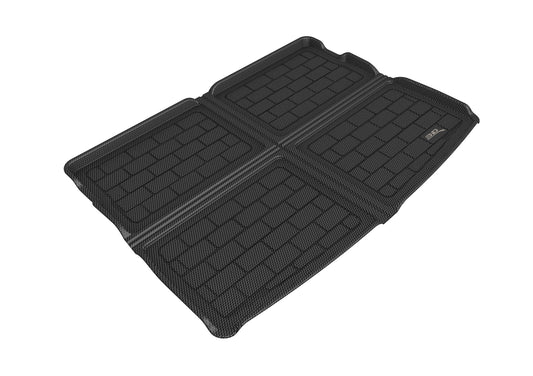 All-Weather Custom-Fit Floor Mats For Volkswagen Golf Gti/Golf R 2021-2025 Foldable Cargo With Non-Slip Backing - Black - Cargo Liner