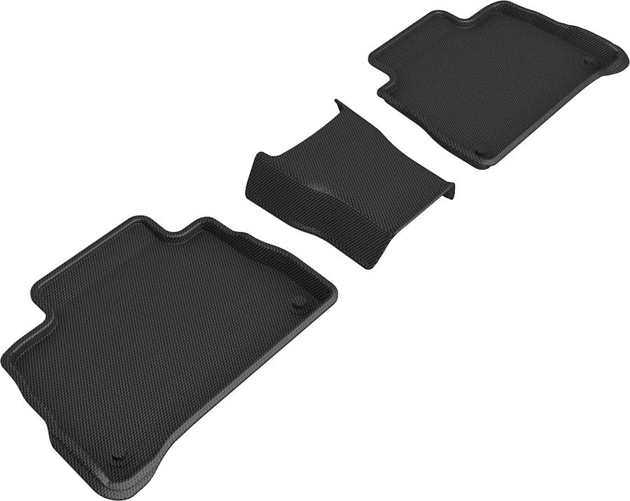 All-Weather Custom-Fit Floor Mats for Mercedes-Benz Gle Coupe 2021-2025 with Non-Slip Backing - Black - 2nd Row