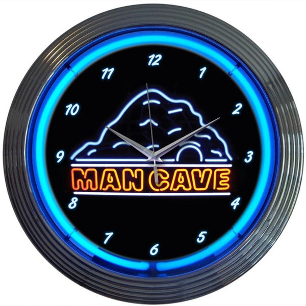 Man Cave Neon Clock – MCarCovers