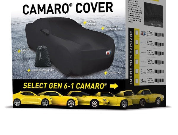 Chevrolet Camaro 2016-2022 Indoor Car Cover With Badge Emblem Logo