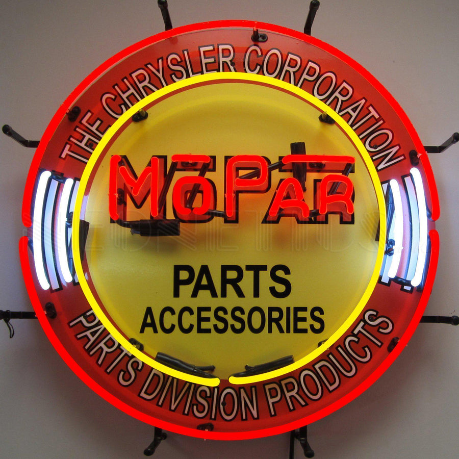 Mopar Circle Neon Sign
