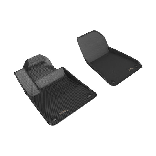 All-Weather Custom-Fit Floor Mats For Polestar 2 2021-2025 With Non-Slip Backing - Black - 1St Row
