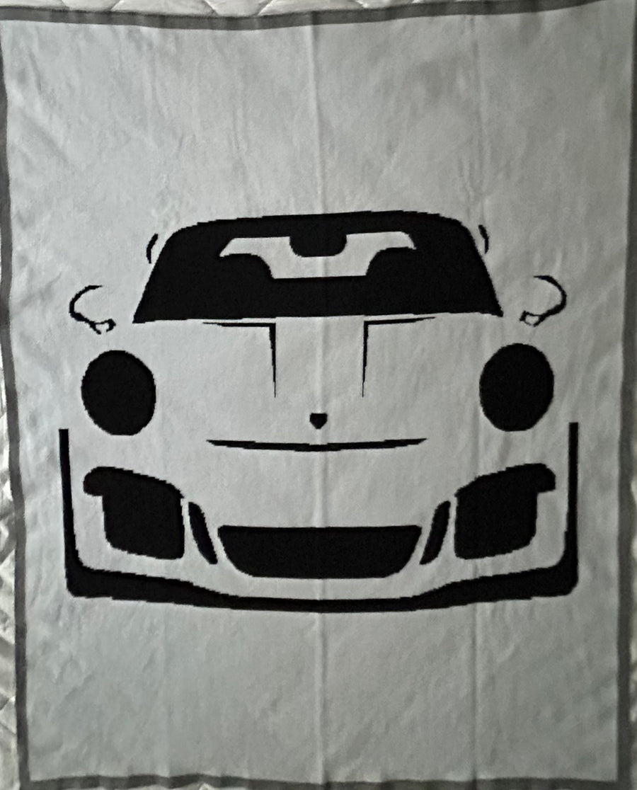 Auto Themed Blankets Cotton Throws - Made in the USA