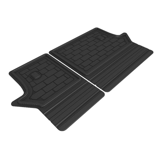 All-Weather Custom-Fit Floor Mats For Toyota Rav4 2019-2025 Seatback Protector With Non-Slip Backing - Black - Seatback Protector