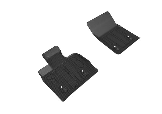 All-Weather Custom-Fit Floor Mats for Mercedes-Benz G-Class 2019-2021 with Non-Slip Backing - Black - 1st Row