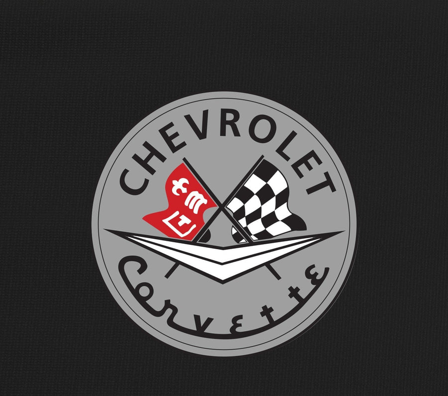 Chevrolet Corvette C1 1953-1962 Indoor Car Cover With C1 Flag Logo