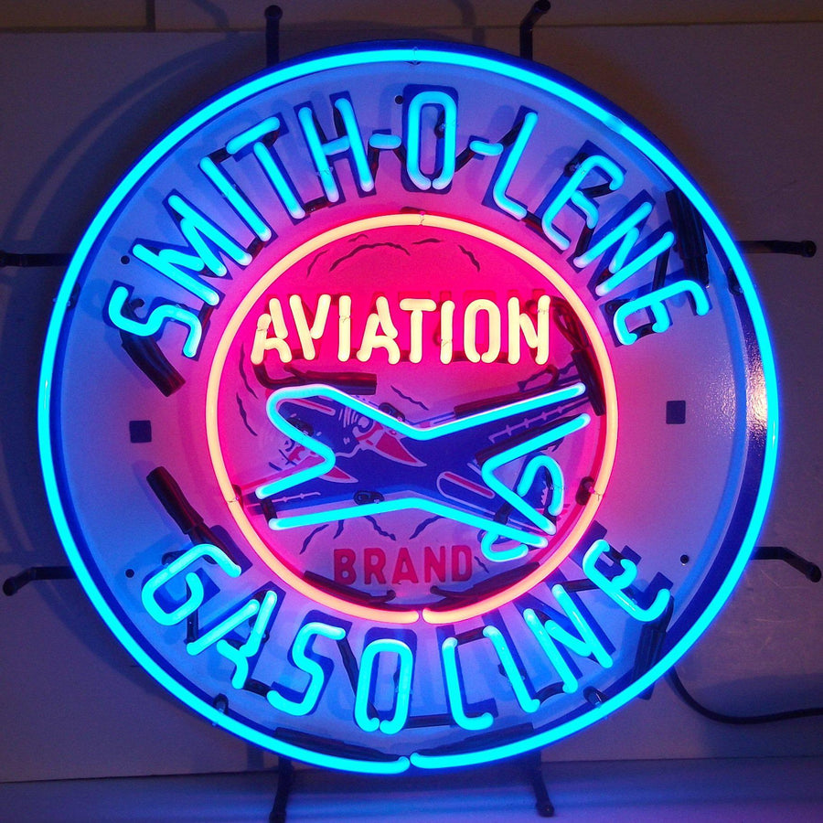 Smith-O-Lene Gasoline Neon Sign