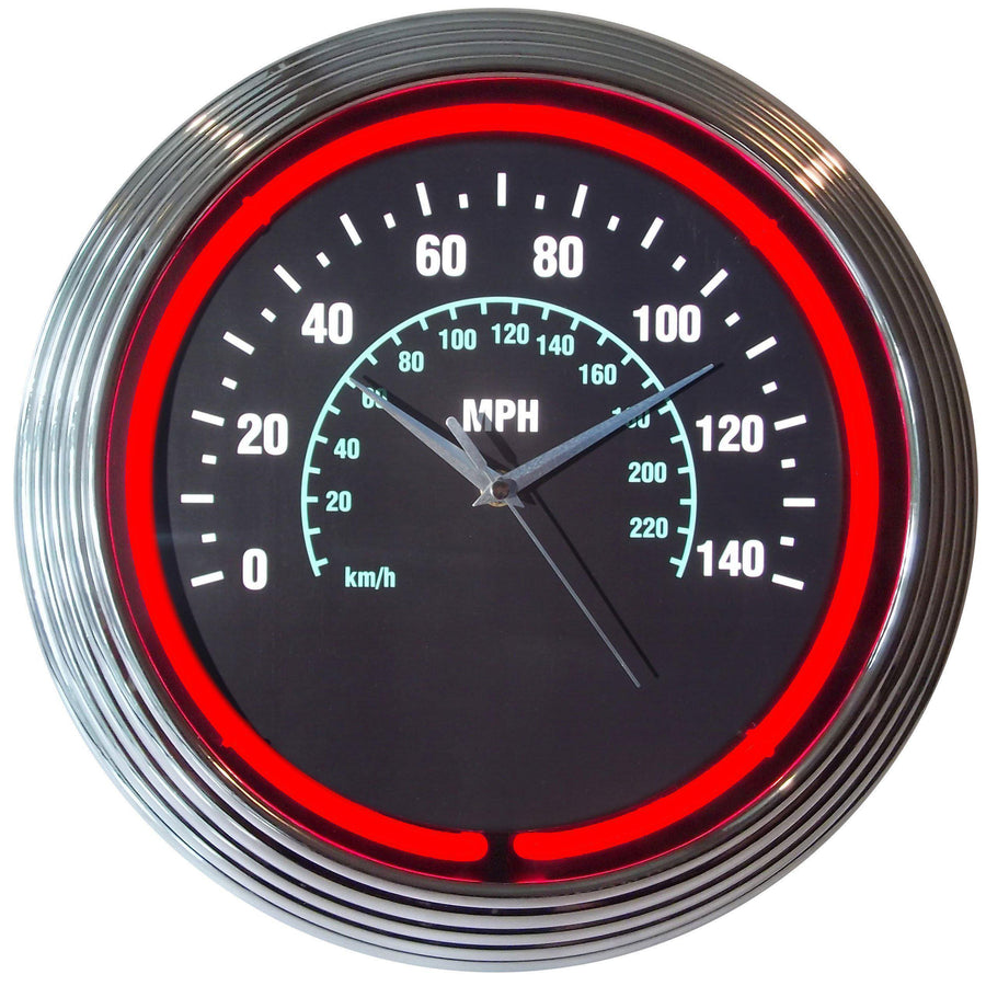 Speedometer Neon Clock – MCarCovers